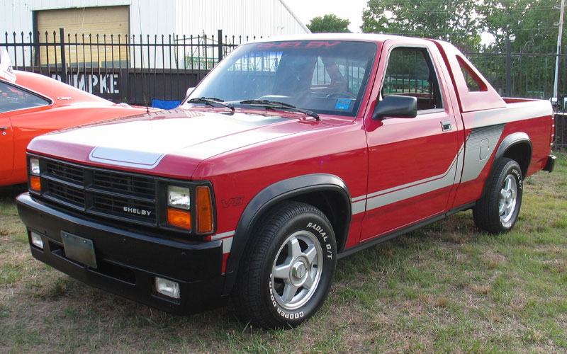 1989 Dodge Dakota Shelby - Latvian98 on wikimedia.org 1989 Dodge Dakota Shelby - Latvian98 on wikimedia.org
