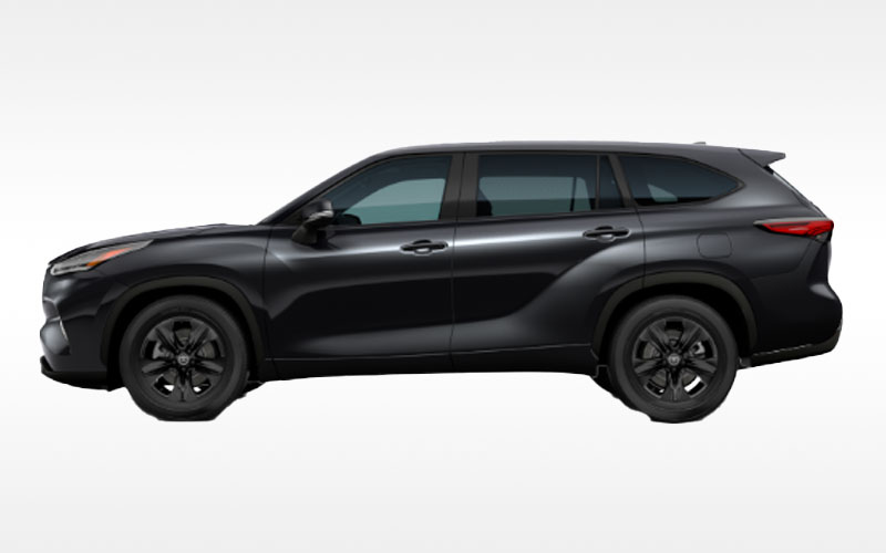 2024 Toyota Highlander Hybrid LE Nightshade - pressroom.toyota.com