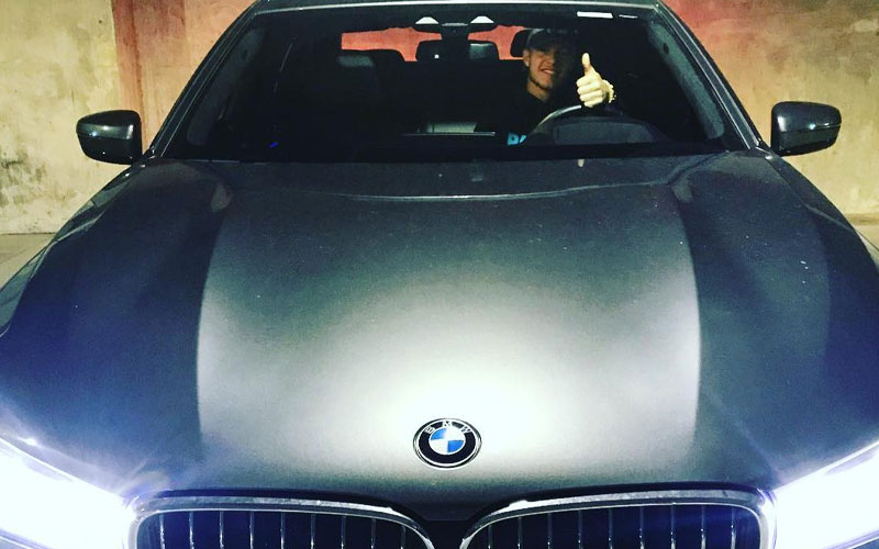 BMW 7 Series - @christianmccaffrey on Instagram BMW 7 Series - @christianmccaffrey on Instagram