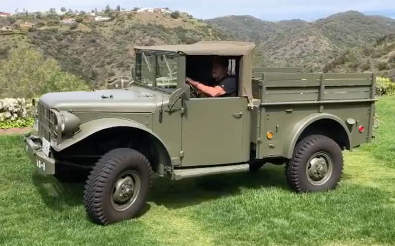 Military-Spec Dodge M37 - @schwarzenegger on Instagram