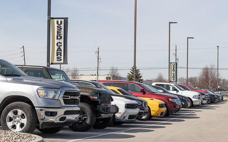 Used car dealership
