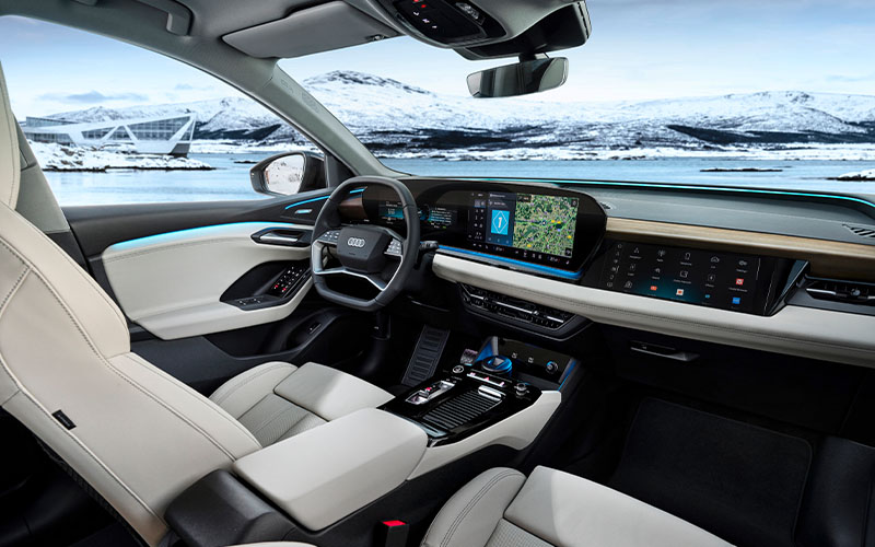 2025 Audi Q6 e-tron interior - audi-mediacenter.com