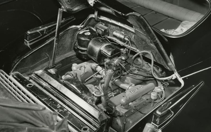 Engine of 1948 Tucker Sedan - thehenryford.org