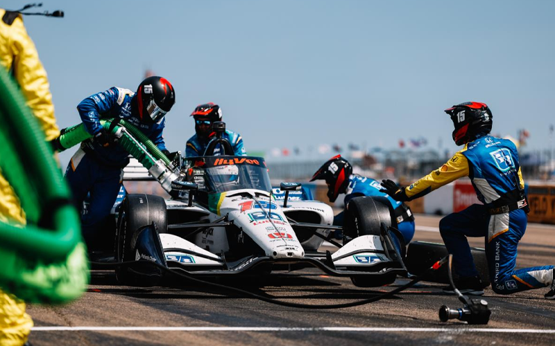 IndyCar pit stop - indycar.com