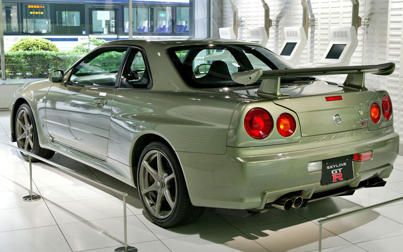 Nissan Skyline R34 GT-R - Tennen-Gas on wikimedia.org