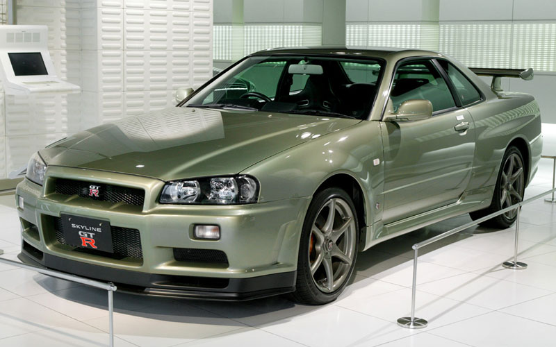 Nissan Skyline R34 GT-R - Tennen-Gas on wikimedia.org