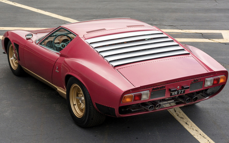 1971 Lamborghini Miura 400P SVJ - carrozzieri-italiani.com