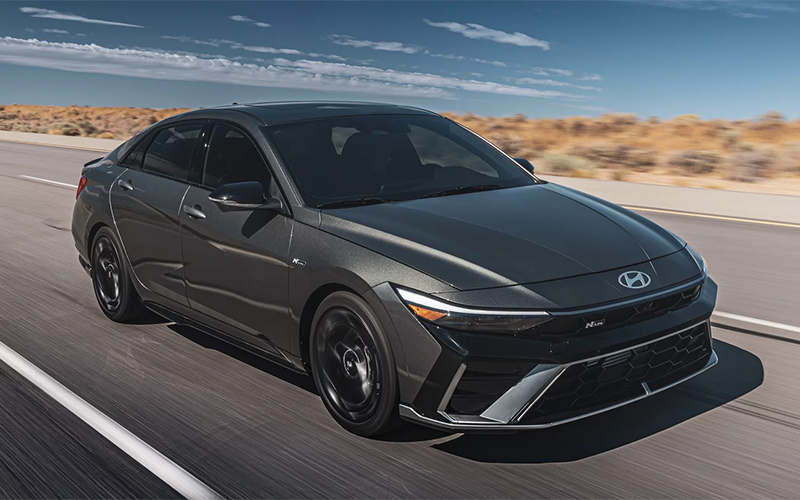 2024 Hyundai Elantra N Line Front Exterior - hyundaiusa.com