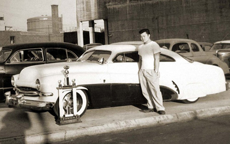 Bob Hirohata with The Hirohata Merc - kustomrama.com