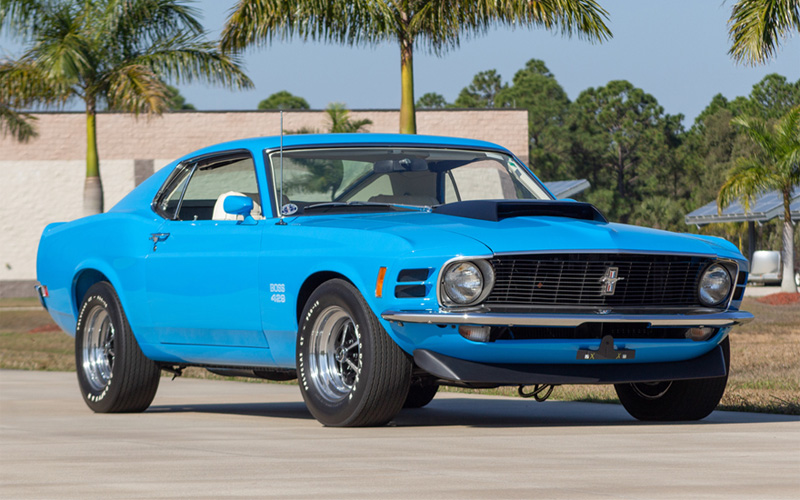 1970 Ford Mustang Boss 429 - americanmusclecarmuseum.com