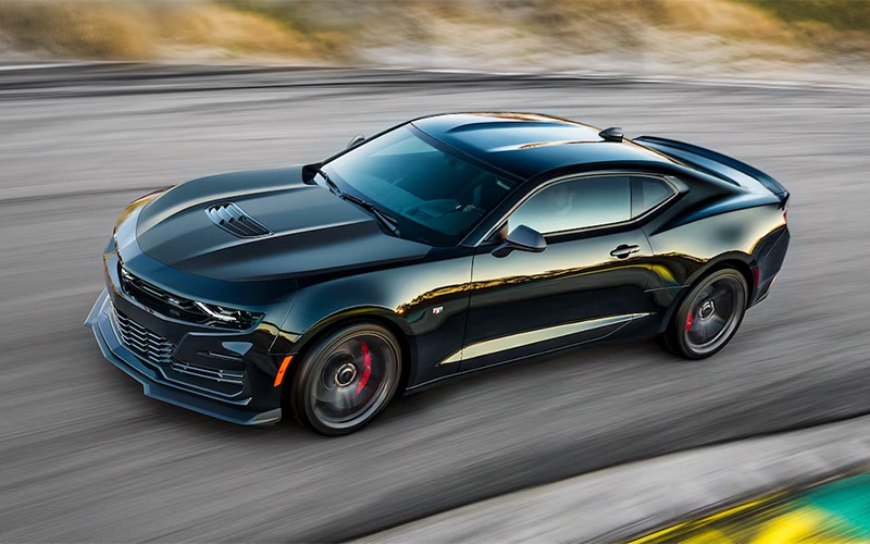 2024 Chevrolet Camaro Upper and Front Exterior - chevrolet.com