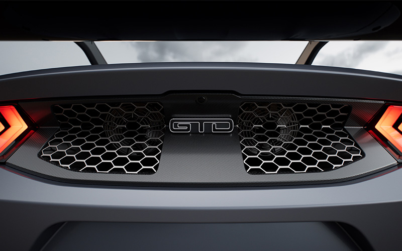 Ford Mustang GTD rear - media.ford.com Ford Mustang GTD rear - media.ford.com