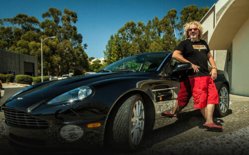 2005 Aston Martin Vanquish S - @SammyHagar on Facebook