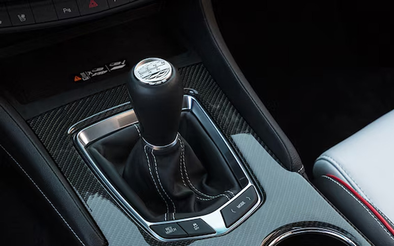 2024 Cadillac CT4 Blackwing manual transmission - cadillac.com