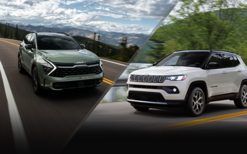 2024 Jeep Compass vs 2024 Kia Sportage Hero - Jeep.com Kia.com