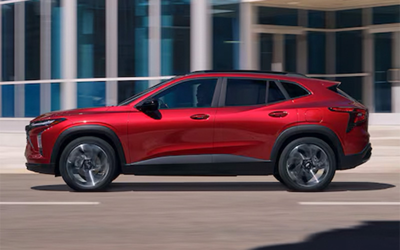 2025 Chevrolet Trax Side Exterior - chevrolet.com