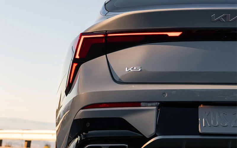 2025 Kia K5 Rear Exterior Close-Up - kia.com