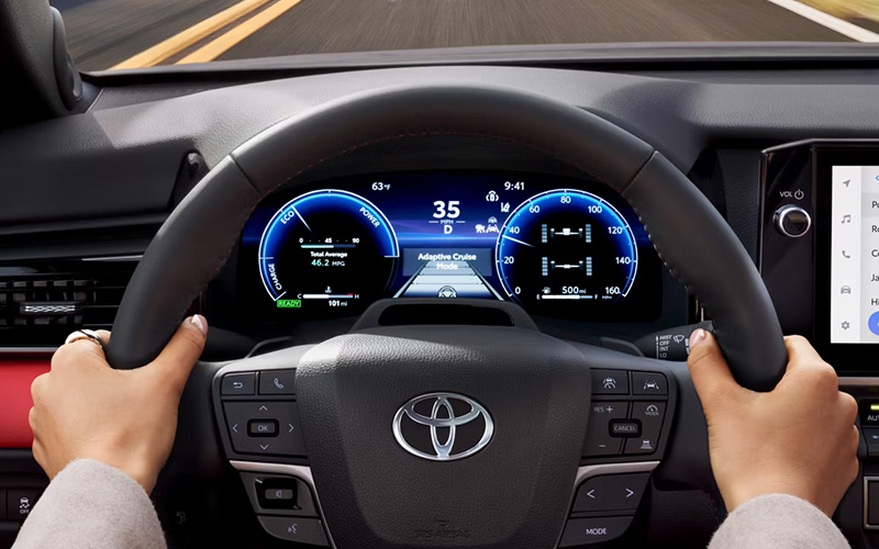 2025 Toyota Camry Interior Cockpit With Fuel Efficiency- toyota.com