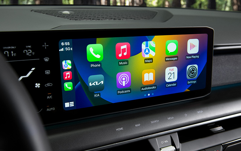 2024 Kia EV9 Interior Infotainment Screen - kia.com