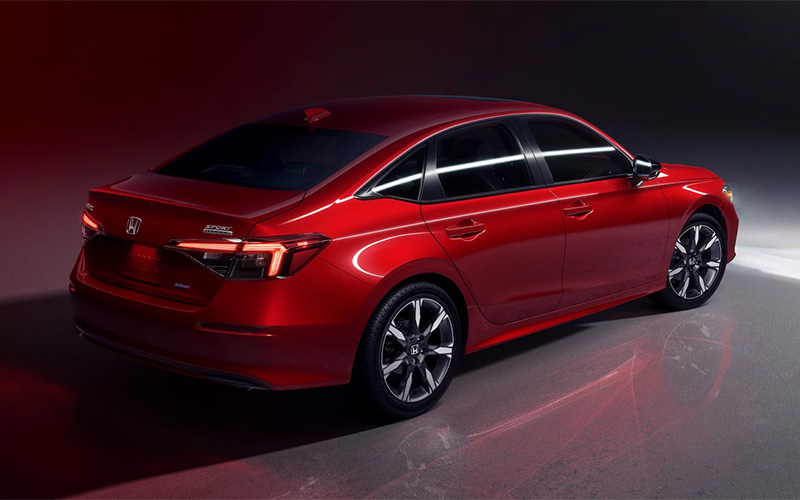 2025 Honda Civic Rear Exterior - automobiles.honda.com