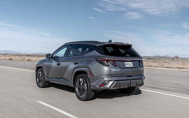 2025 Hyundai Tucson Rear Exterior - hyundainews.com