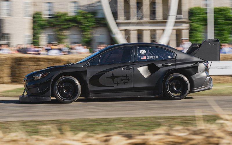 Subaru Project Midnight WRX Side - media.subaru.com