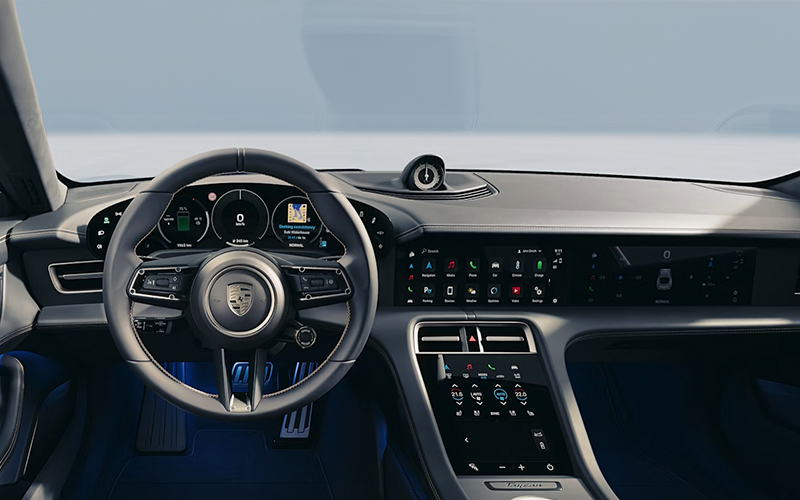 Taycan Turbo-S Interior Cockpit - porsche.com