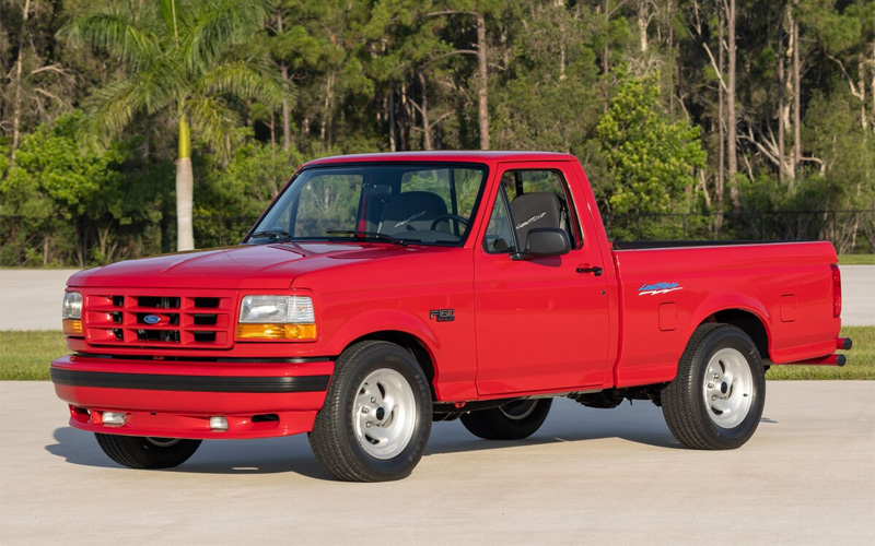 1993 Ford F-150 SVT Lightning Driver's Side - americanmusclecarmuseum.com 1993 Ford F-150 SVT Lightning Driver's Side - americanmusclecarmuseum.com