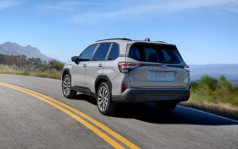 2025 Subaru Forester Rear Exterior- subaru.com