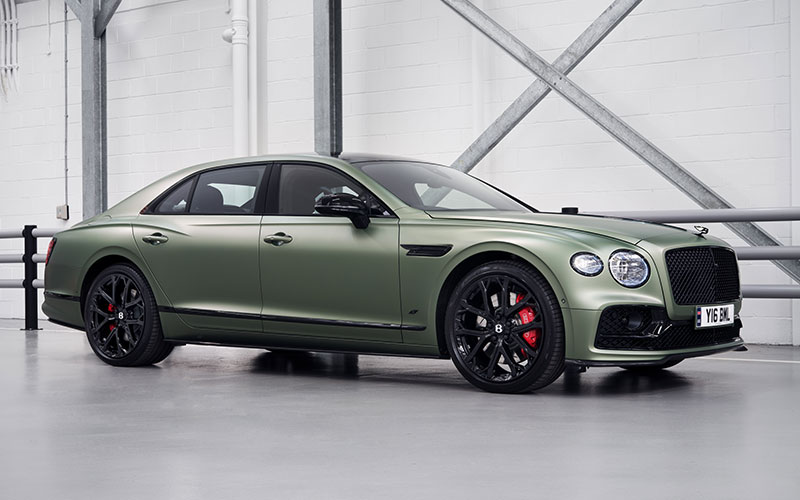 Bentley Alpine Green Satin - bentleymedia.com