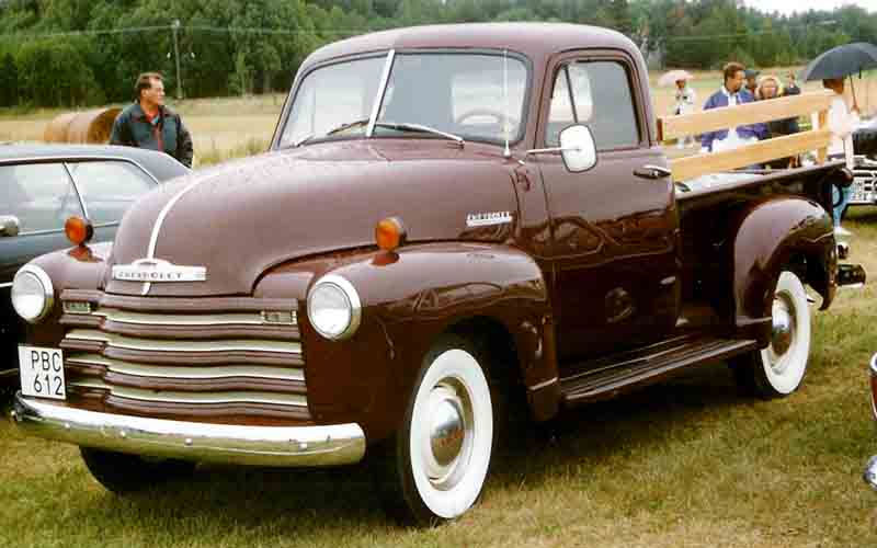 1951 Chevrolet Advance Design - wikipedia.org