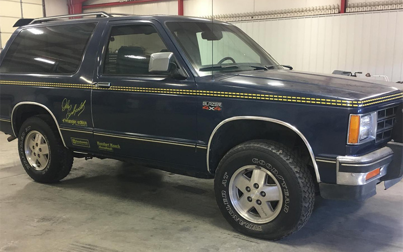 1985 Chevrolet S-10 Blazer Wrangler Edition - Dale Earnhardt Jr. on Facebook