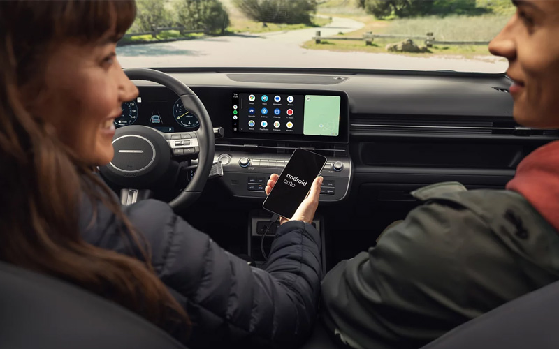 2025 Hyundai Kona infotainment - hyundaiusa.com