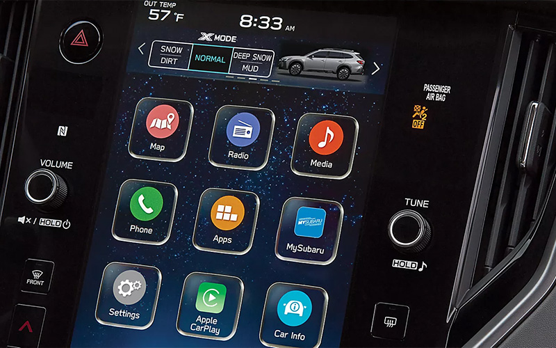 2025 Subaru Outback Interior Infotainment System - subaru.com