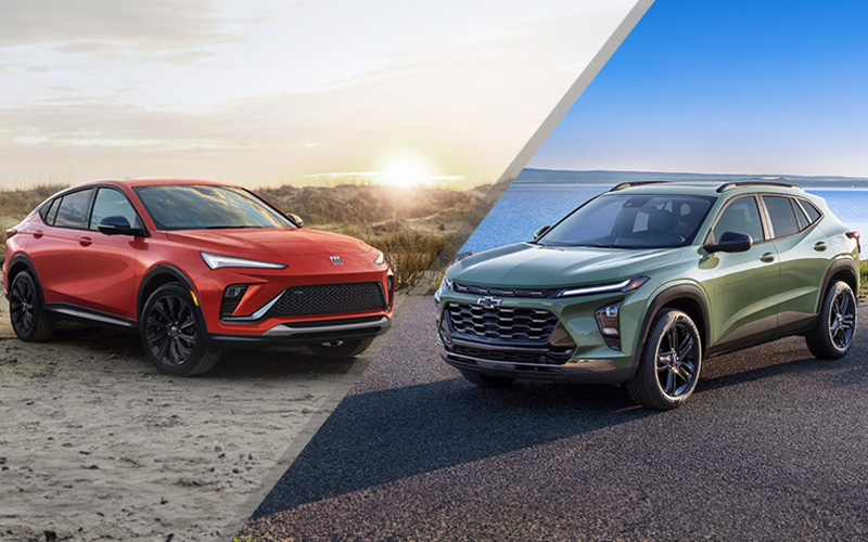 Buick Envista vs Chevrolet Trax - buick.com, chevrolet.com