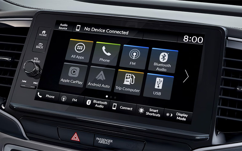 2025 Honda Ridgeline Interior Infotainment Center - automobiles.honda.com