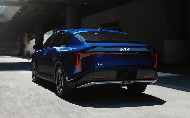 2025 Kia K4 Rear Exterior - kia.com