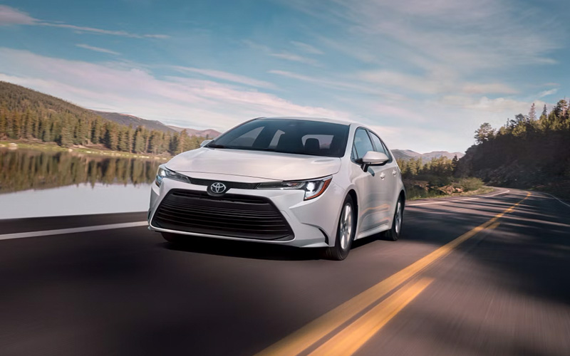 2025 Toyota Corolla Hybrid Front Exterior - toyota.com