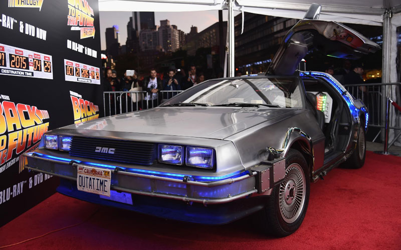 DeLorean DMC-12 at an event for Back to the Future (1985) - imdb.com