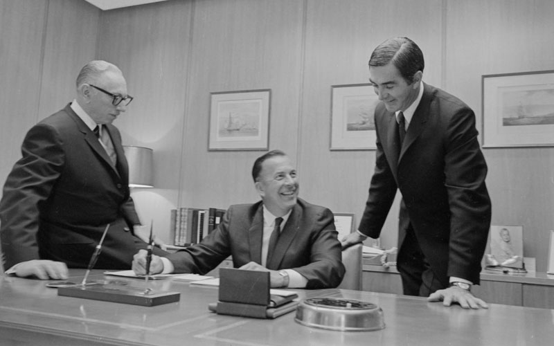 John Delorean and Ed Cole at GM - digital.library.unt.edu