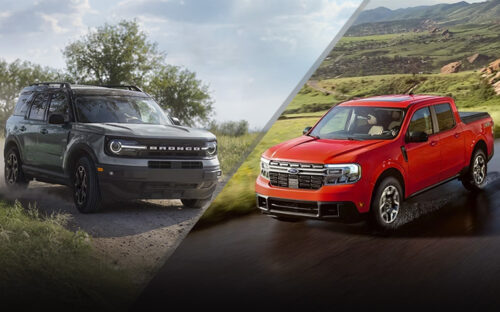 2024 Ford Bronco Sport vs 2024 Ford Maverick Hero - ford.com