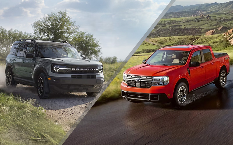 2024 Ford Bronco Sport vs 2024 Ford Maverick - ford.com