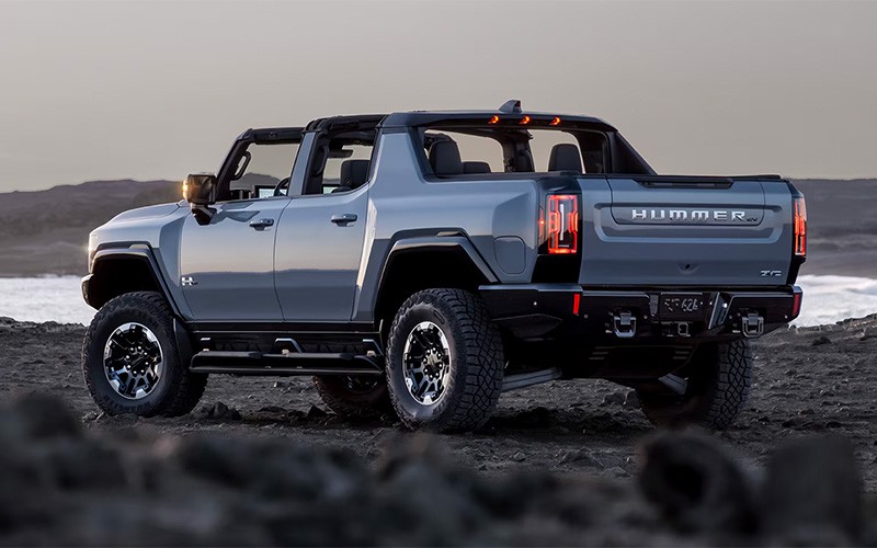 2025 Hummer EV Rear Exterior - gmc.com