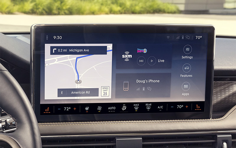 2025 Lincoln Corsair Interior Infotainment - lincoln.com