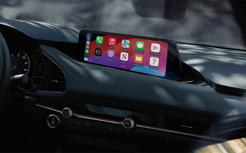 2025 Mazda Mazda3 Interior Infotainment - mazdausa.com