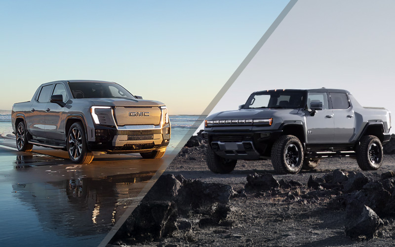 GMC Sierra EV Denali Edition vs Hummer EV - gmc.com