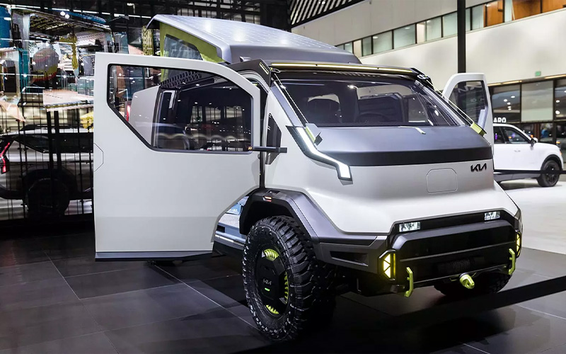 Kia WKNDR Overland Van - laautoshow.com Kia WKNDR Overland Van - laautoshow.com