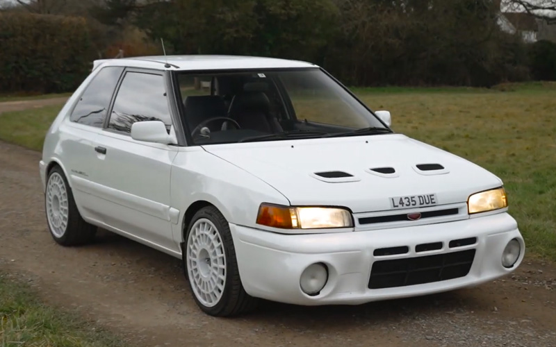 Mazda 323 GTR - @MONKY LONDON on Youtube