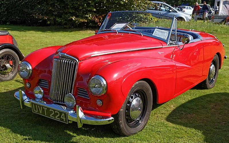 1954 Sunbeam Talbot Alpine - commons.wikimedia.org