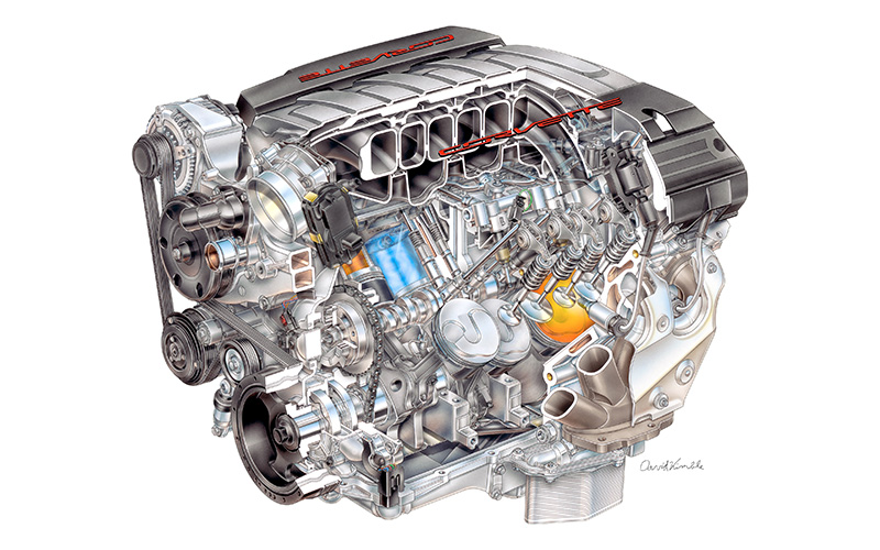 6.2L LT1 V8 diagram - chevrolet.com